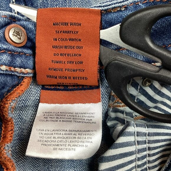 Rock Revival Jasmine Boot Cut Denim Jeans With Bling Pocket Embellishments - Picture 13 of 13